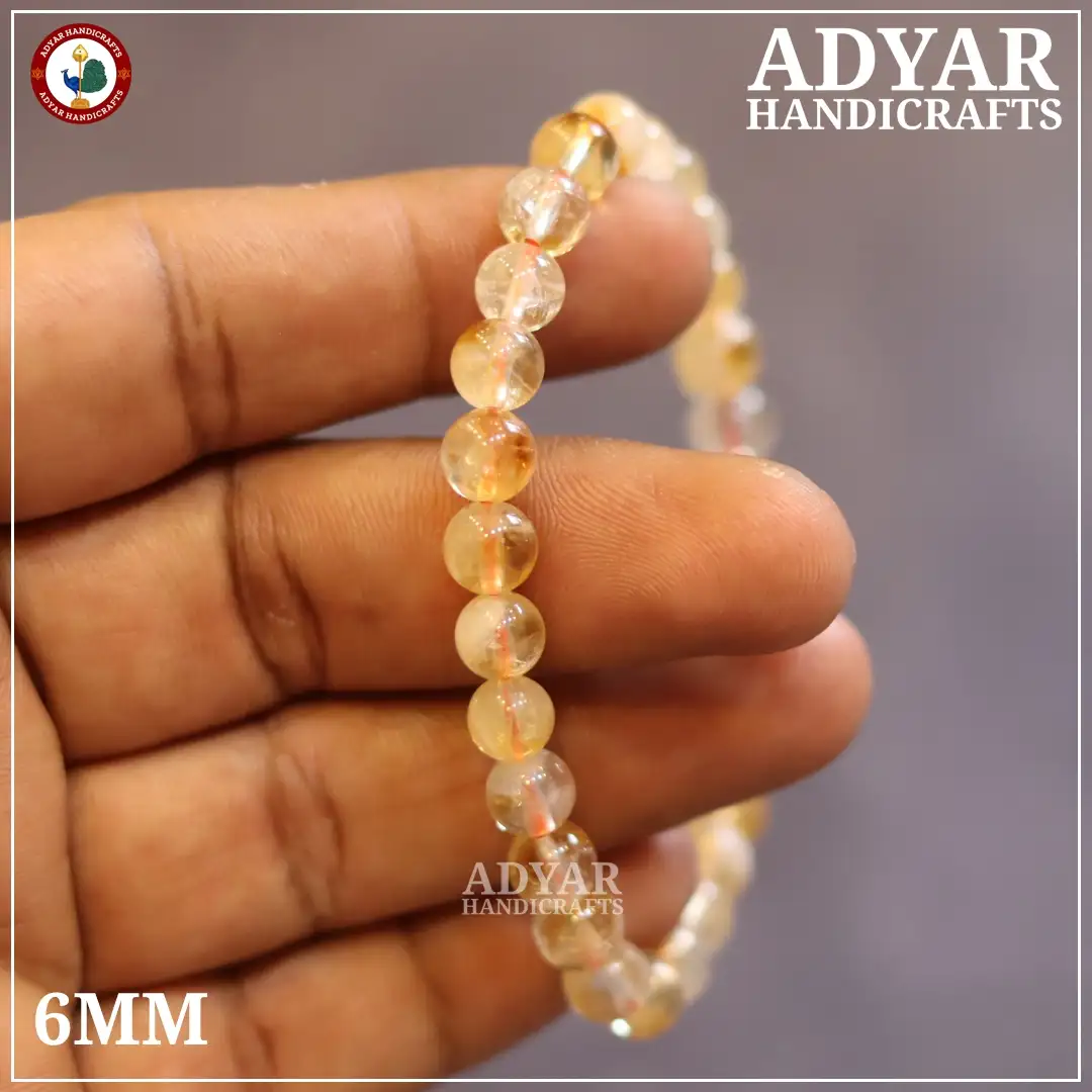 Citrine Crystal Bracelet hover