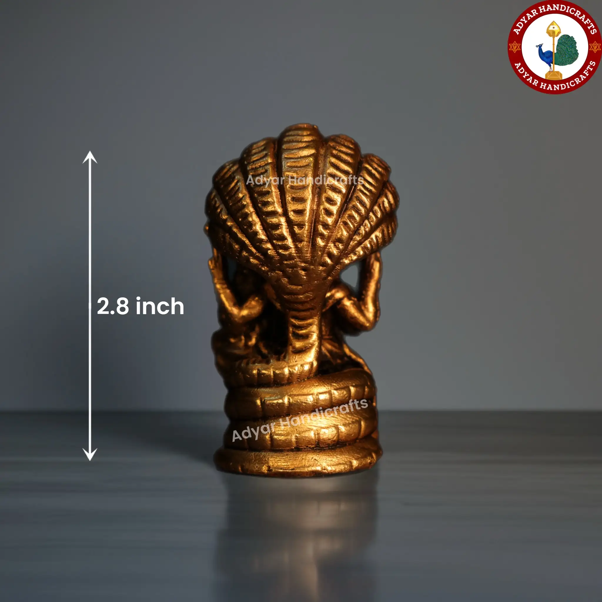 Lakshmi Narasimhar Brass Idol - secondary