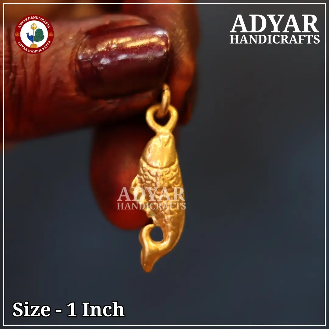 Fish Pendent PanchalogamAdyar Handicrafts