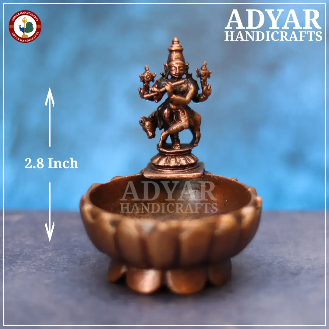 Krishna Urli CopperAdyar Handicrafts