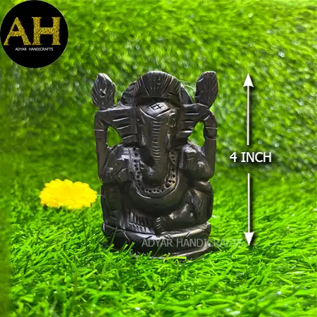 KARUNGALI VINAYAGAR 4 INCH