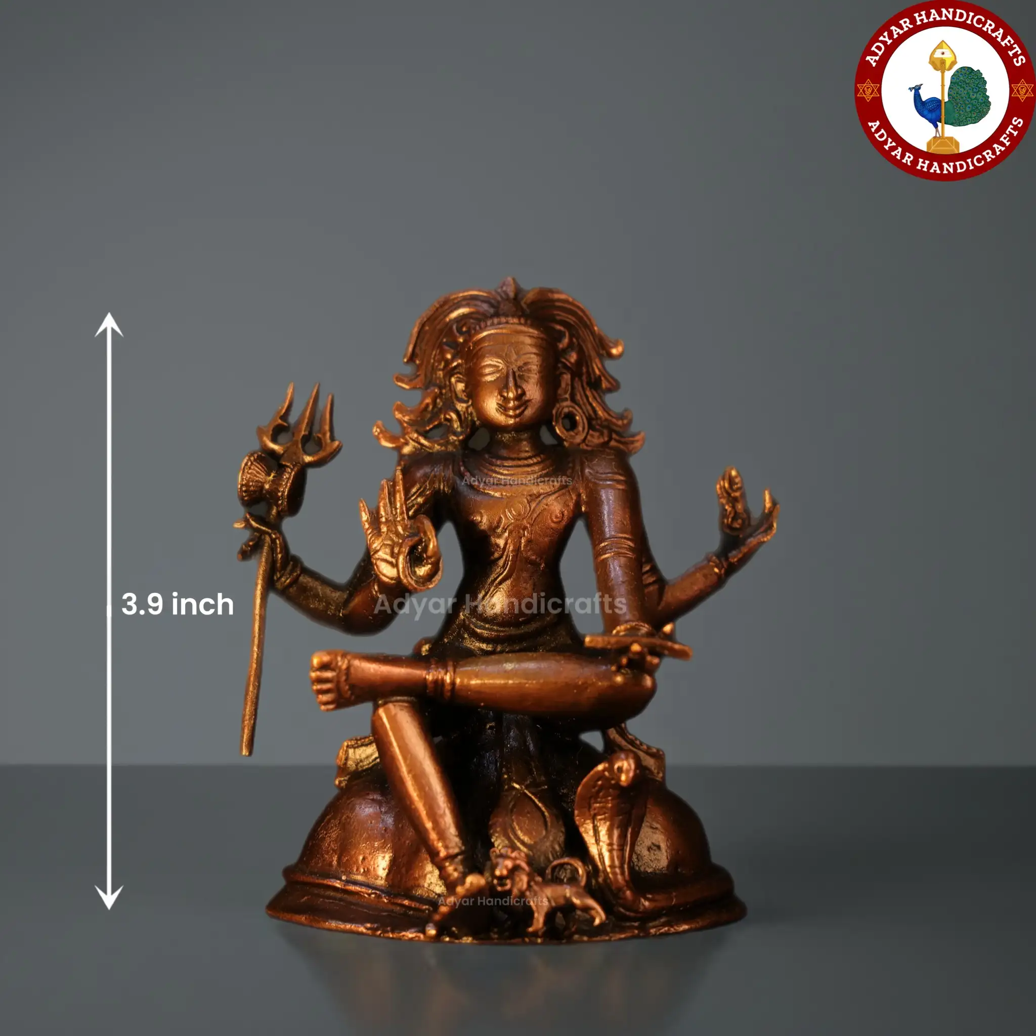 Dhatchanamoorthy Copper IdolAdyar Handicrafts
