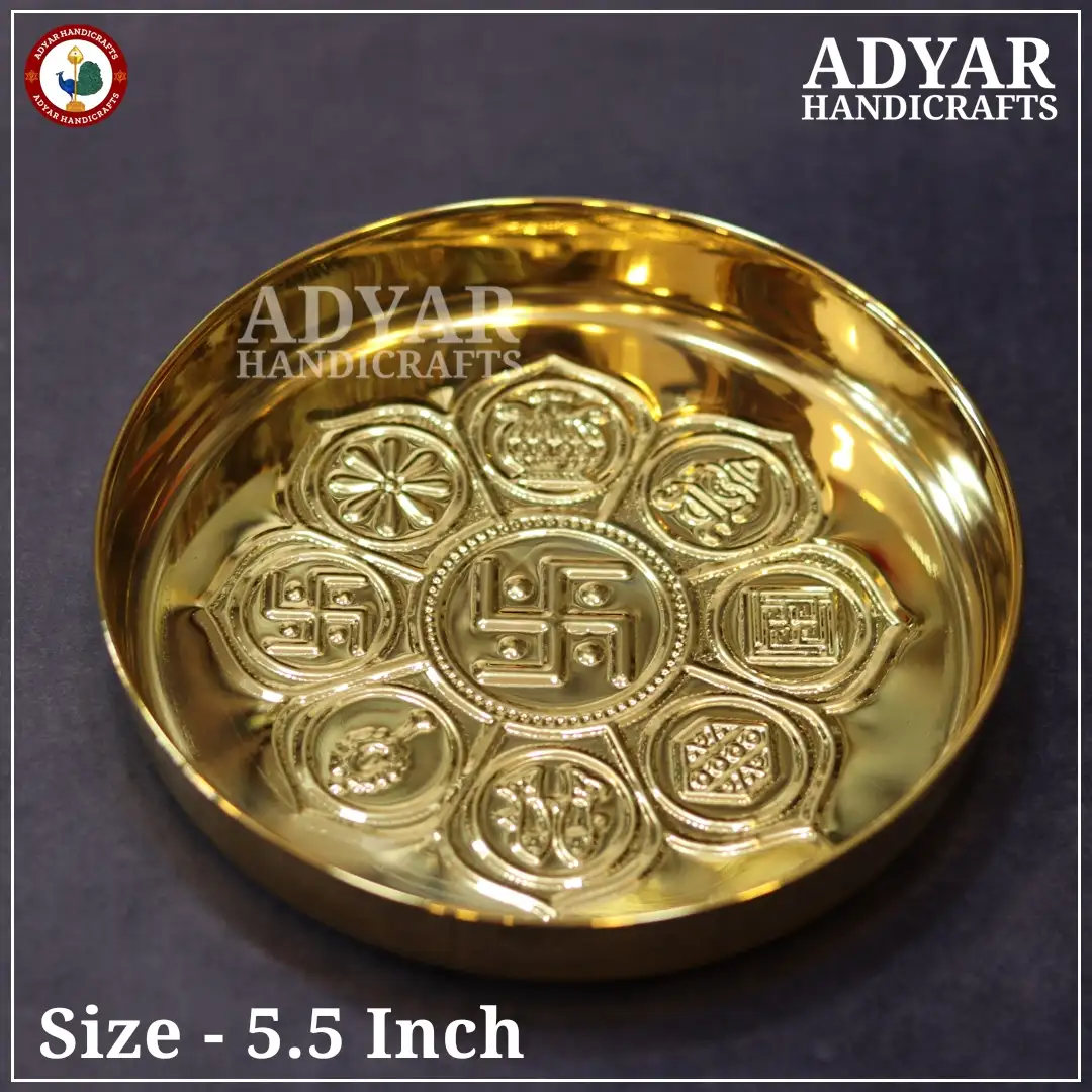Ashtamangalam PlateAdyarhandicrafts
