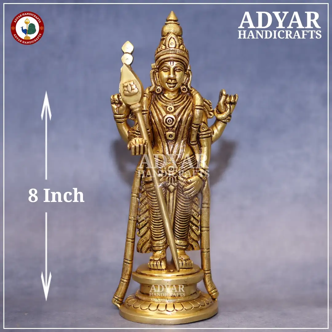 Thiruchendur Murugan BrassAdyar Handicrafts