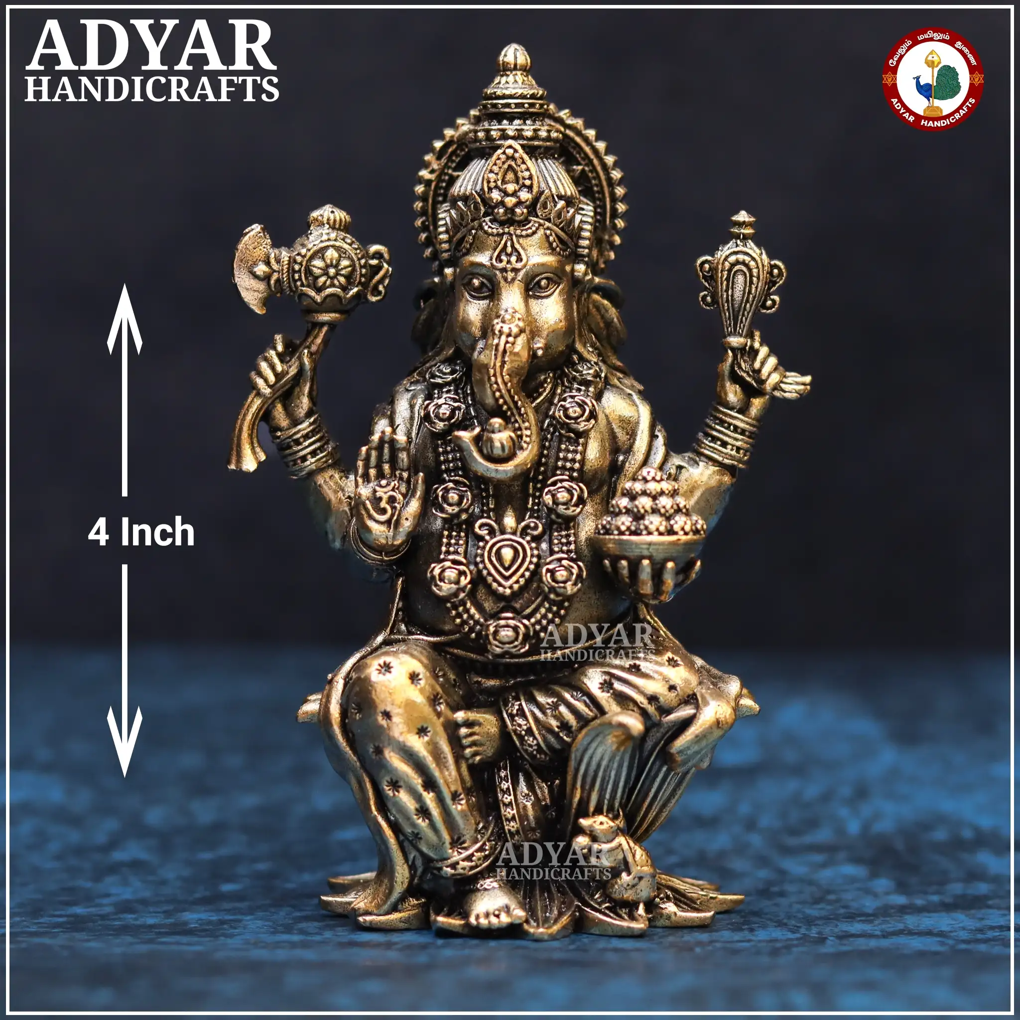 Valampuri Vinayagar ( Lite Weight Model )