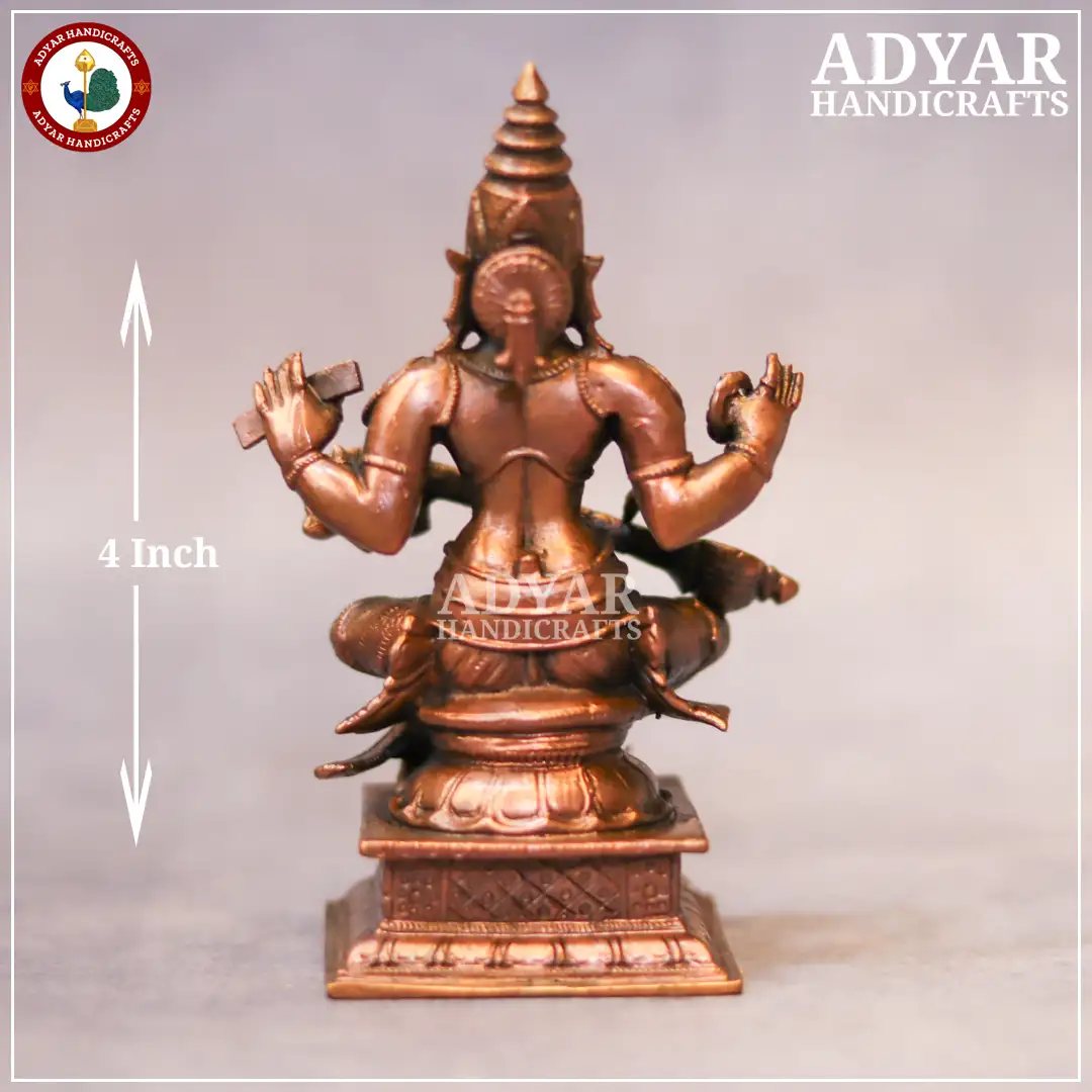 Saraswathi Copper Idol - secondary
