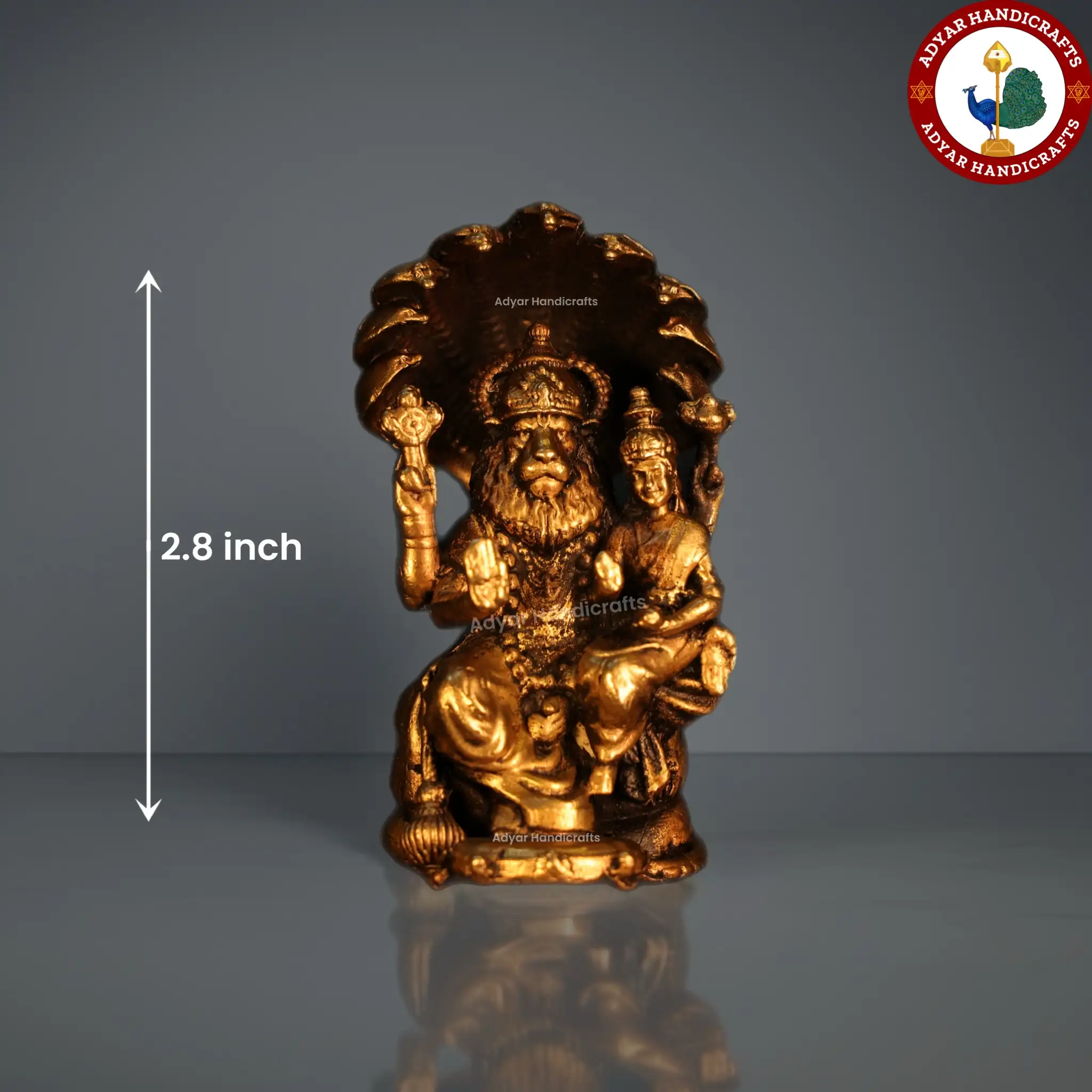 Lakshmi Narasimhar Brass Idol