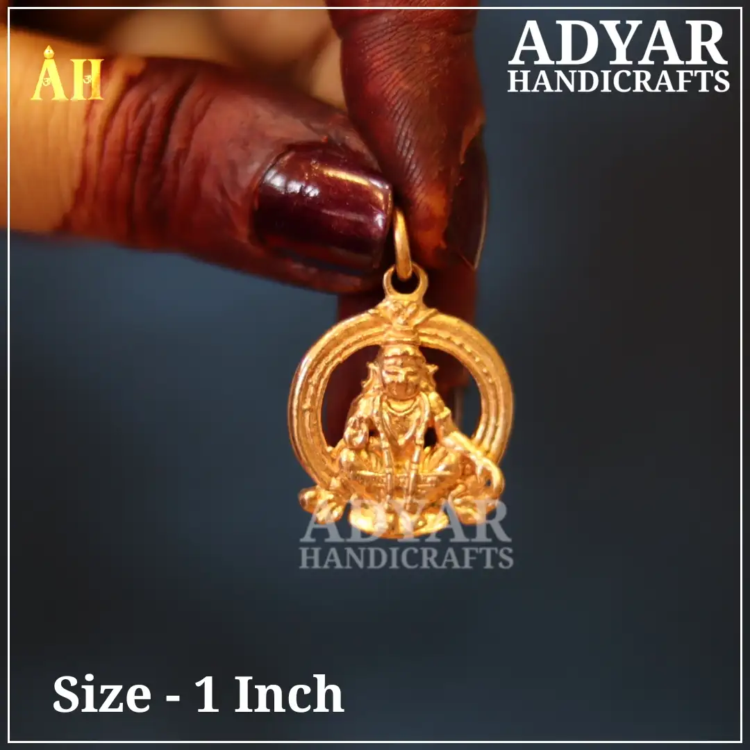 Ayappan Pendant 02