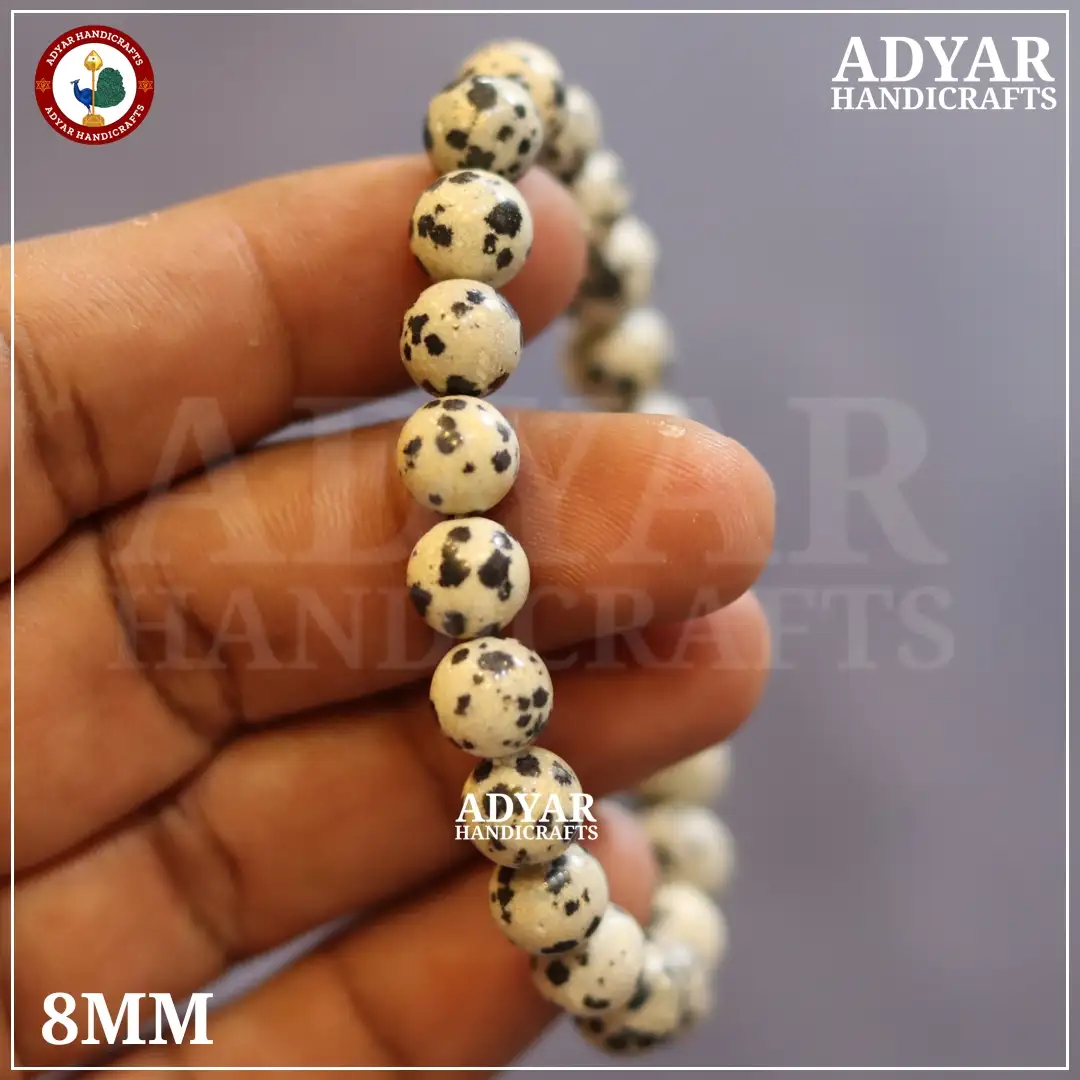 Dalmation Jasper Crystal Bracelet hover