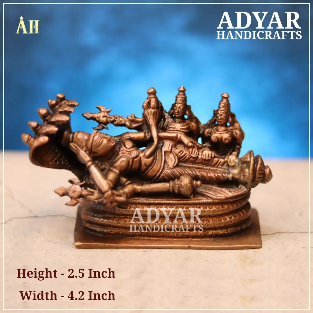 Ranganathar Perumal Copper Statue