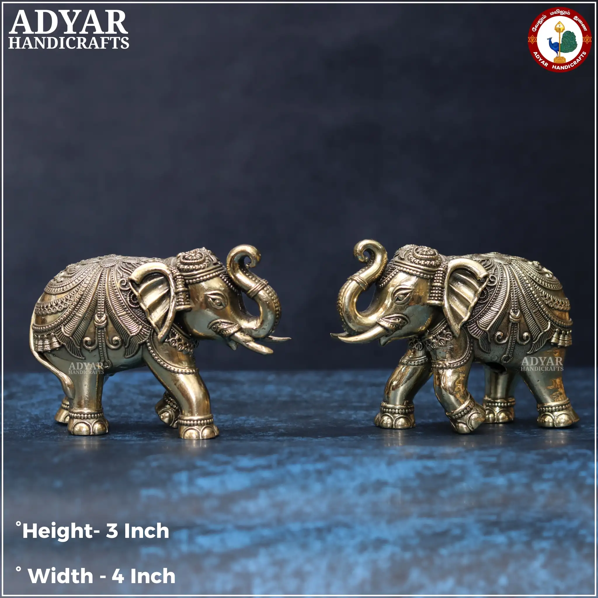 Elephant Pair (Lite Weight Model)