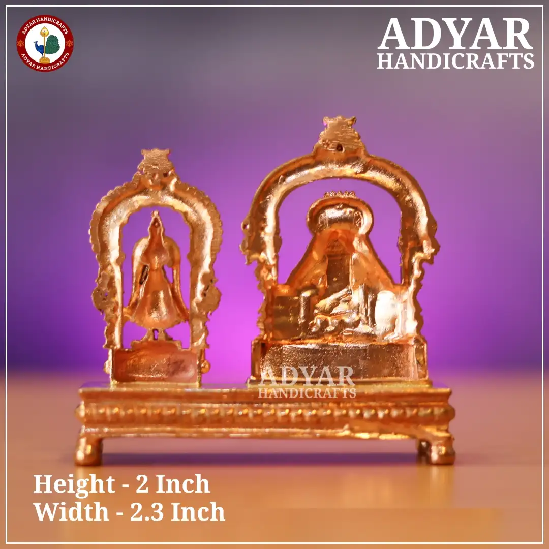 2 Inch Annamalaiyar Unnamulaiyamman Panchlogam idol hover