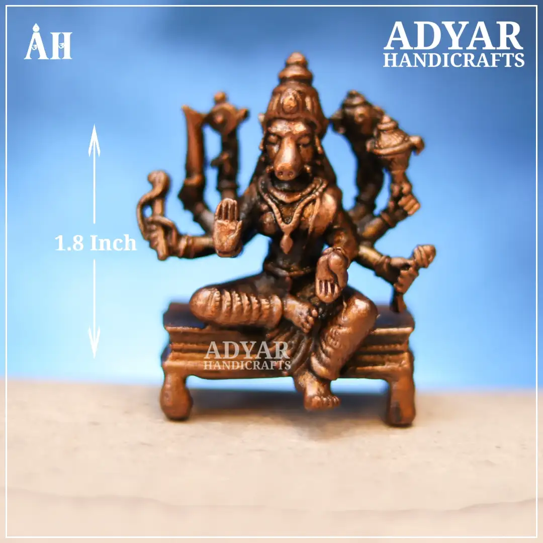 Varahi Amman Copper IdolAdyarhandicrafts