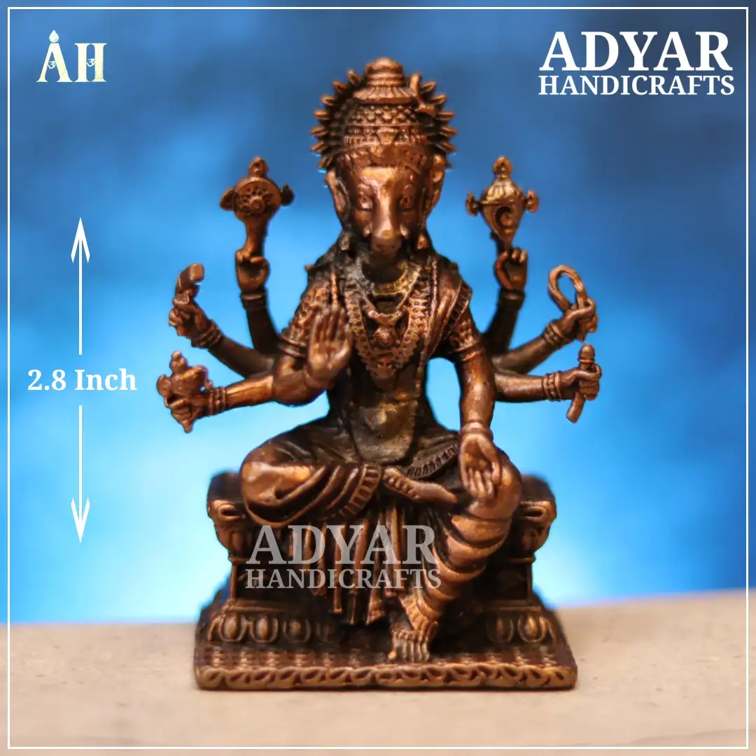 Varahi Amman Copper IdolAdyarhandicrafts