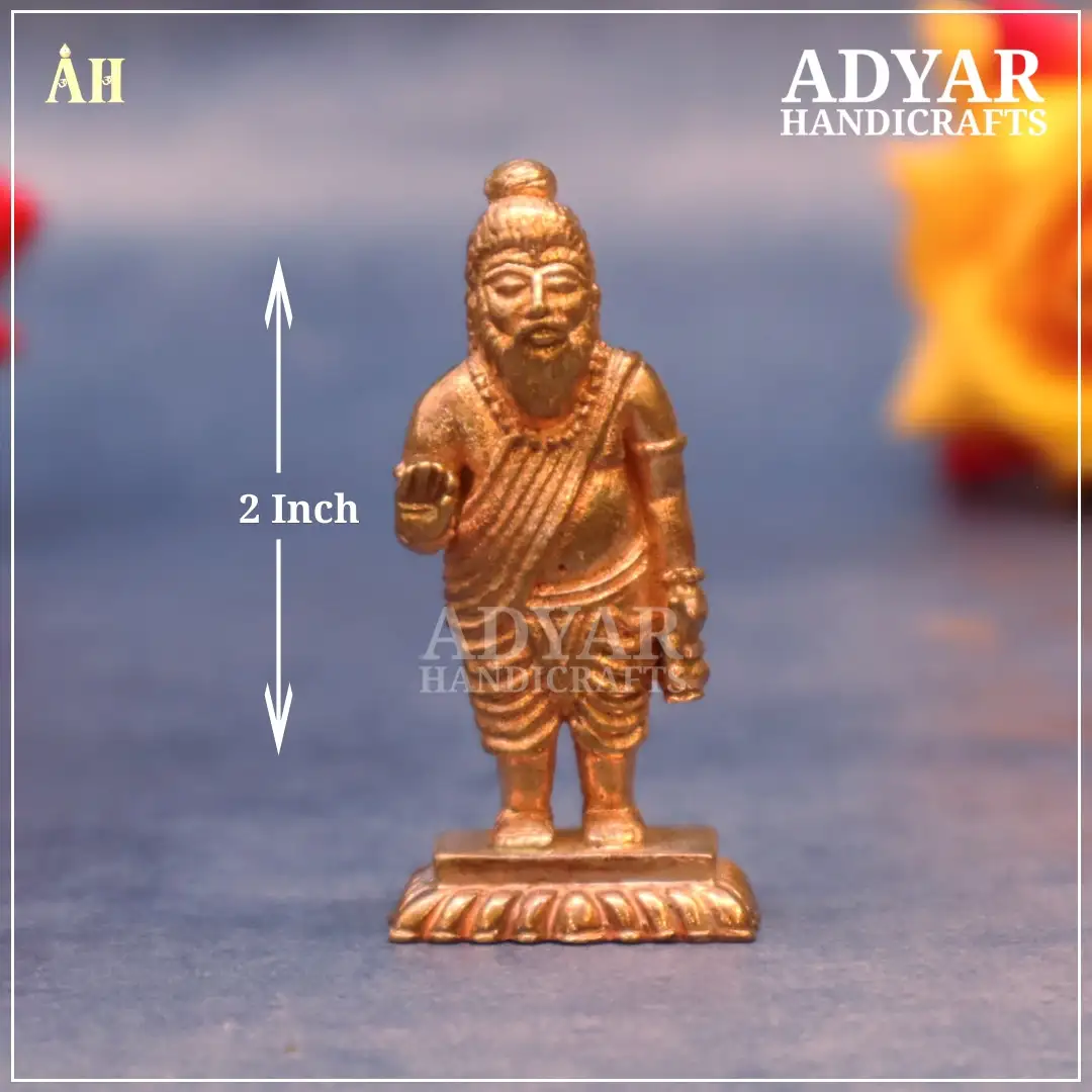 2 Inch Agathiyar Panchalogam Idol