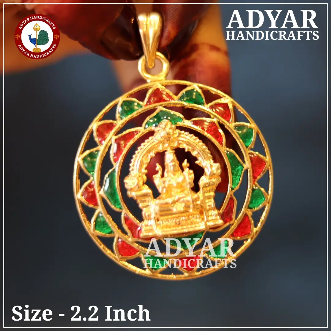 Kamakshi Pendent Enamel