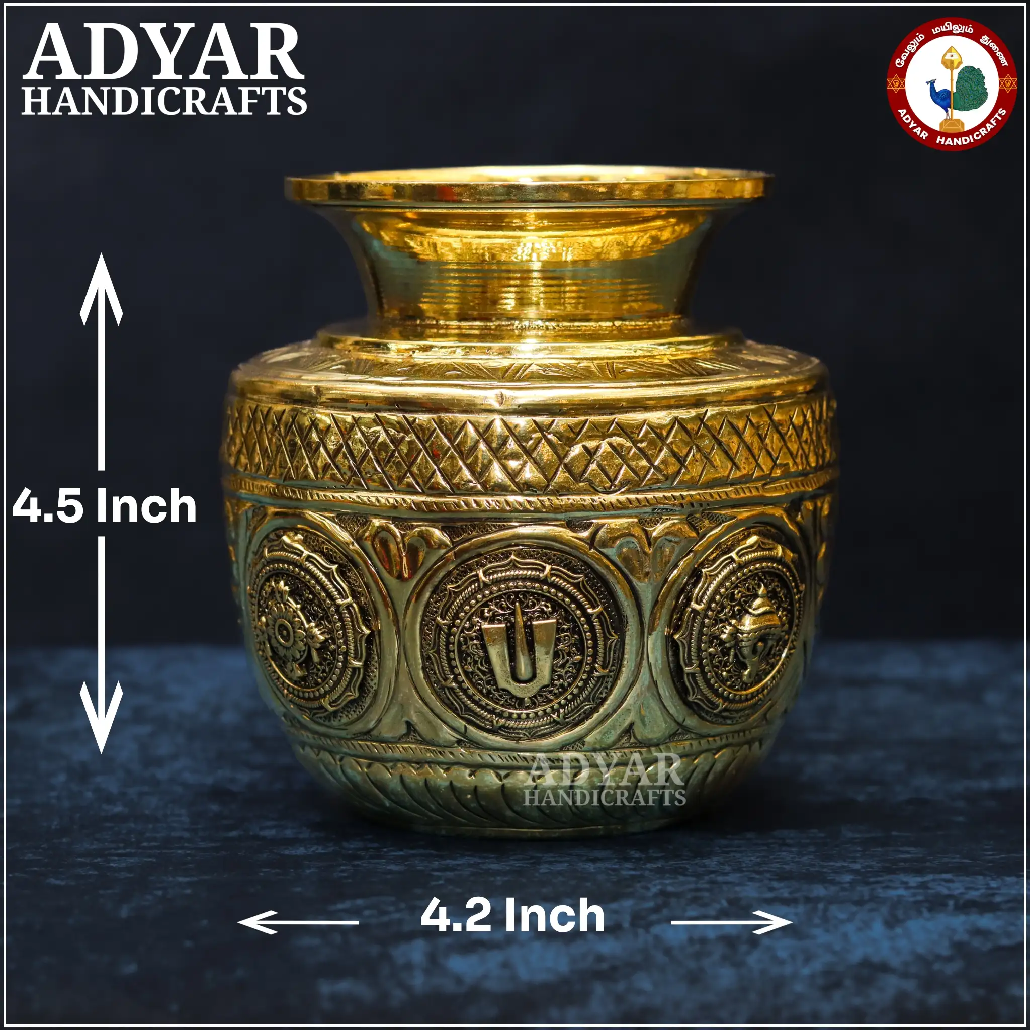 Sangu Chakra Namam Sombu (Lite Weight Model) - secondary