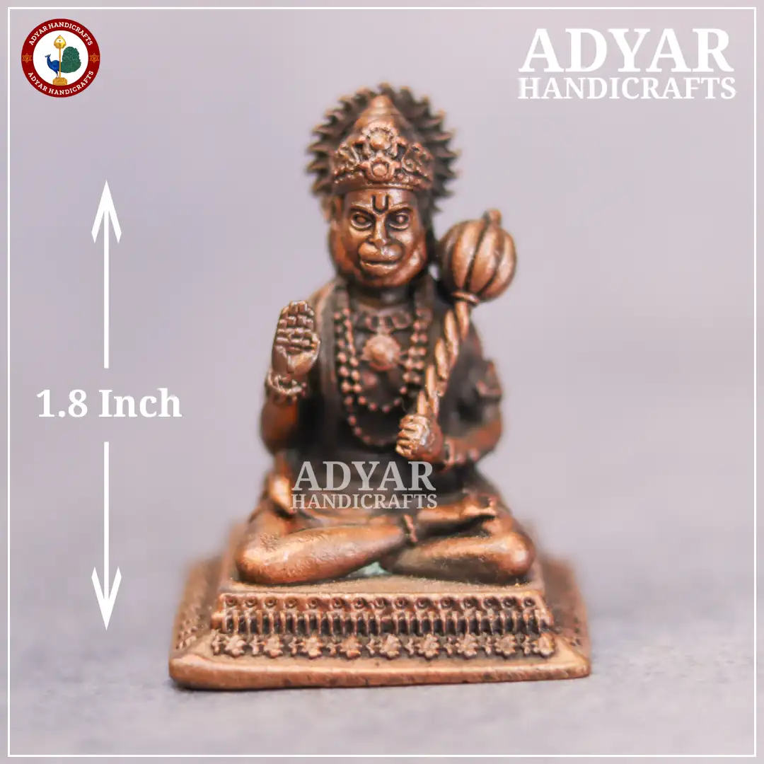 Hanuman Sitting IdolAdyarhandicrafts