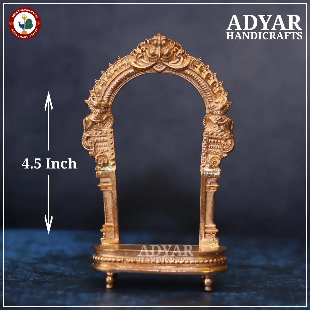 Thiruvachi With Stand - Premium Panchalogam