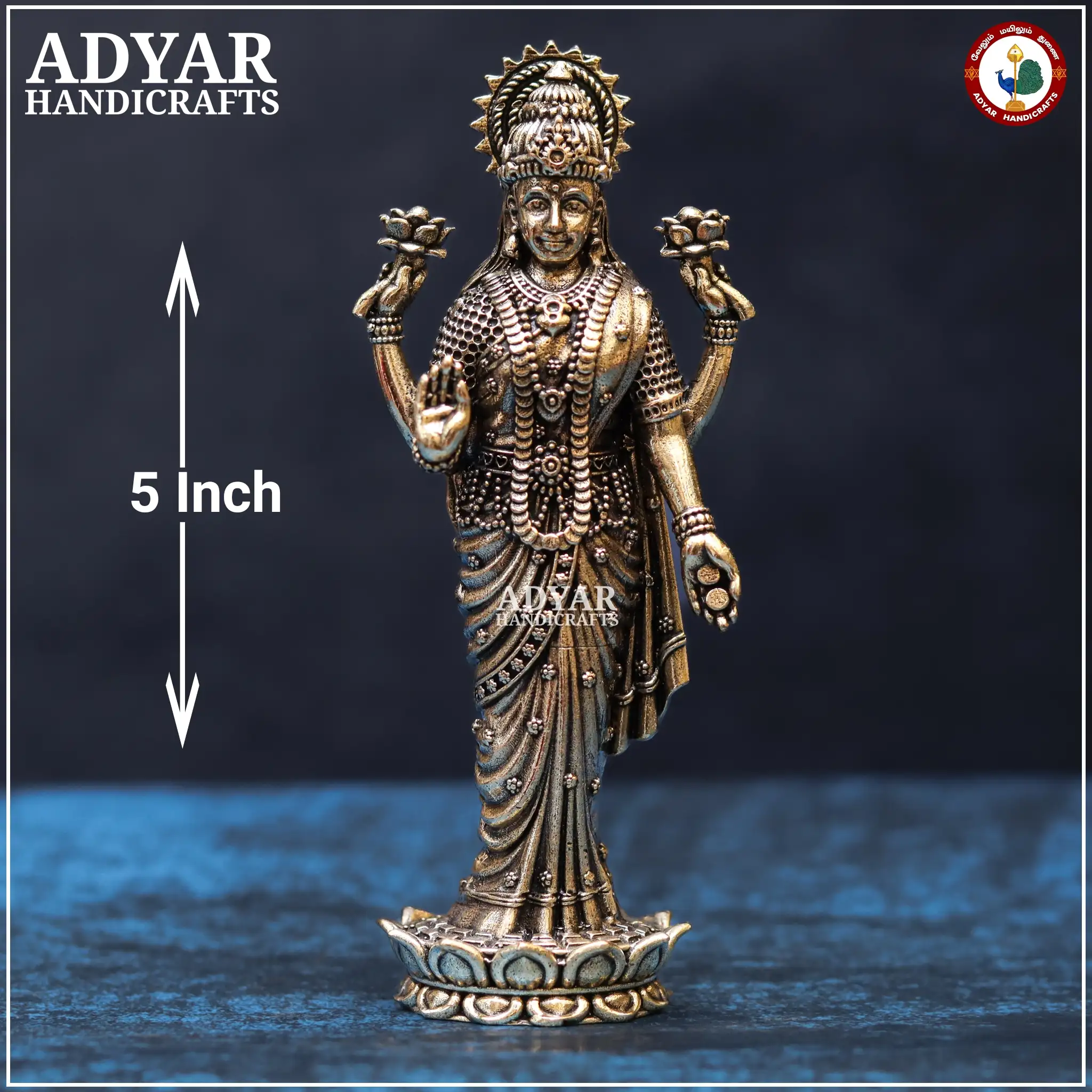 Standing Lakshmi ( Lite Weight Model )