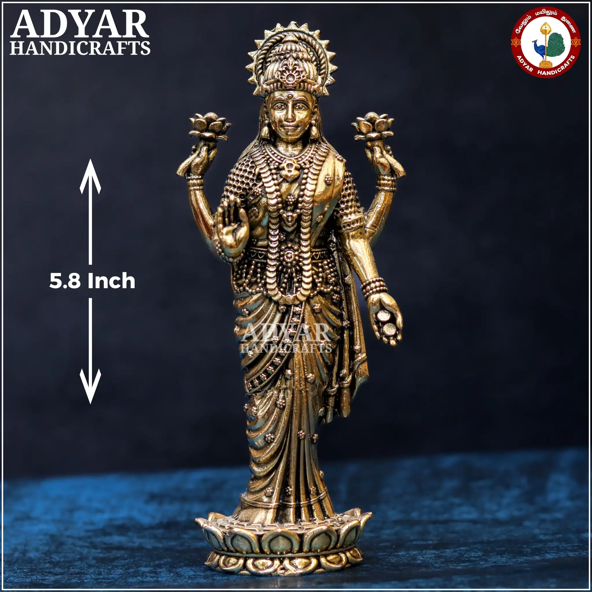 Standing Lakshmi (Lite Weight Model) - secondary