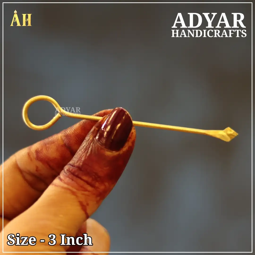 3 Inch Thiri thoondi Brass