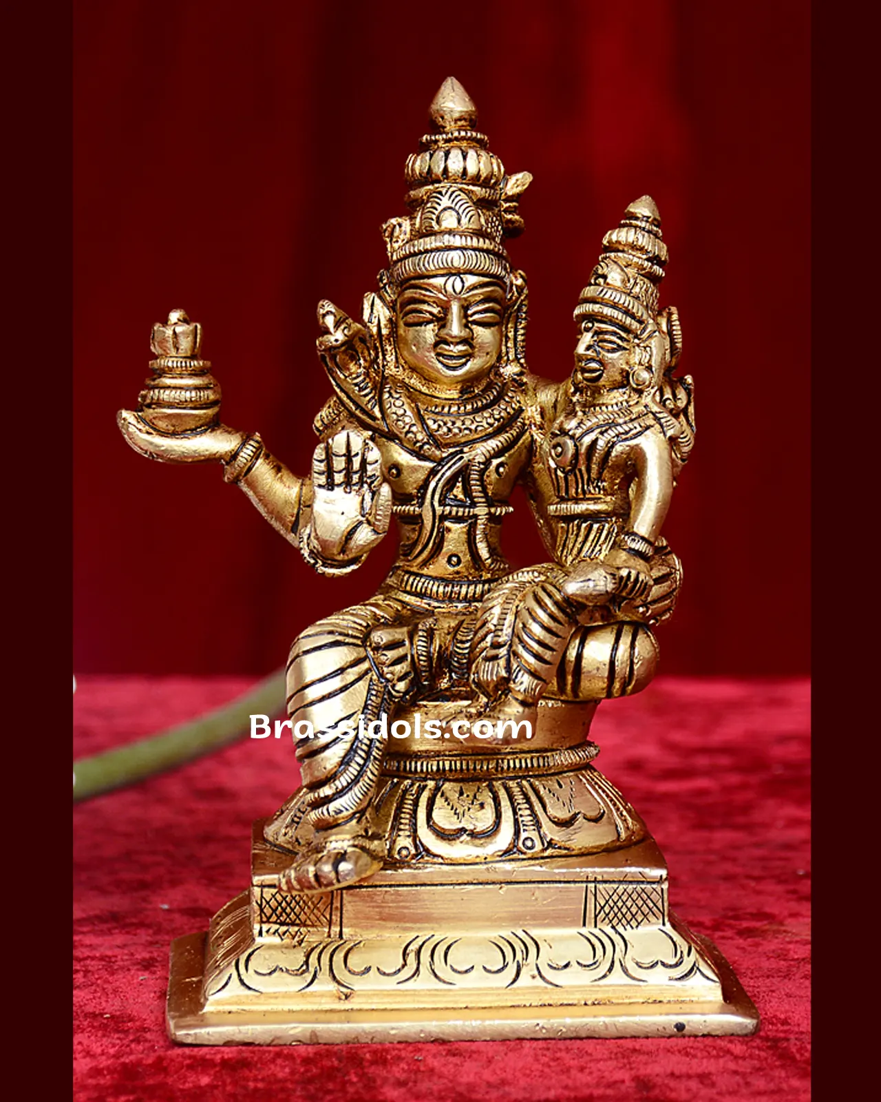 Square Base Shiva Pravati