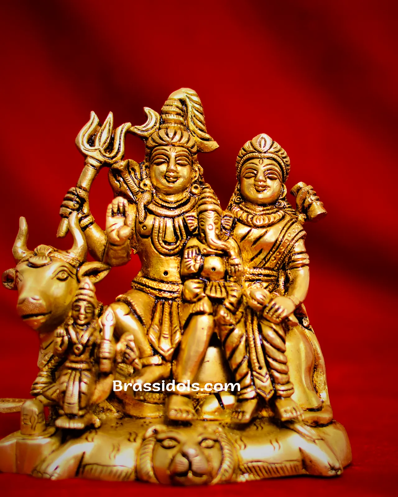 Square Base Shiva Family