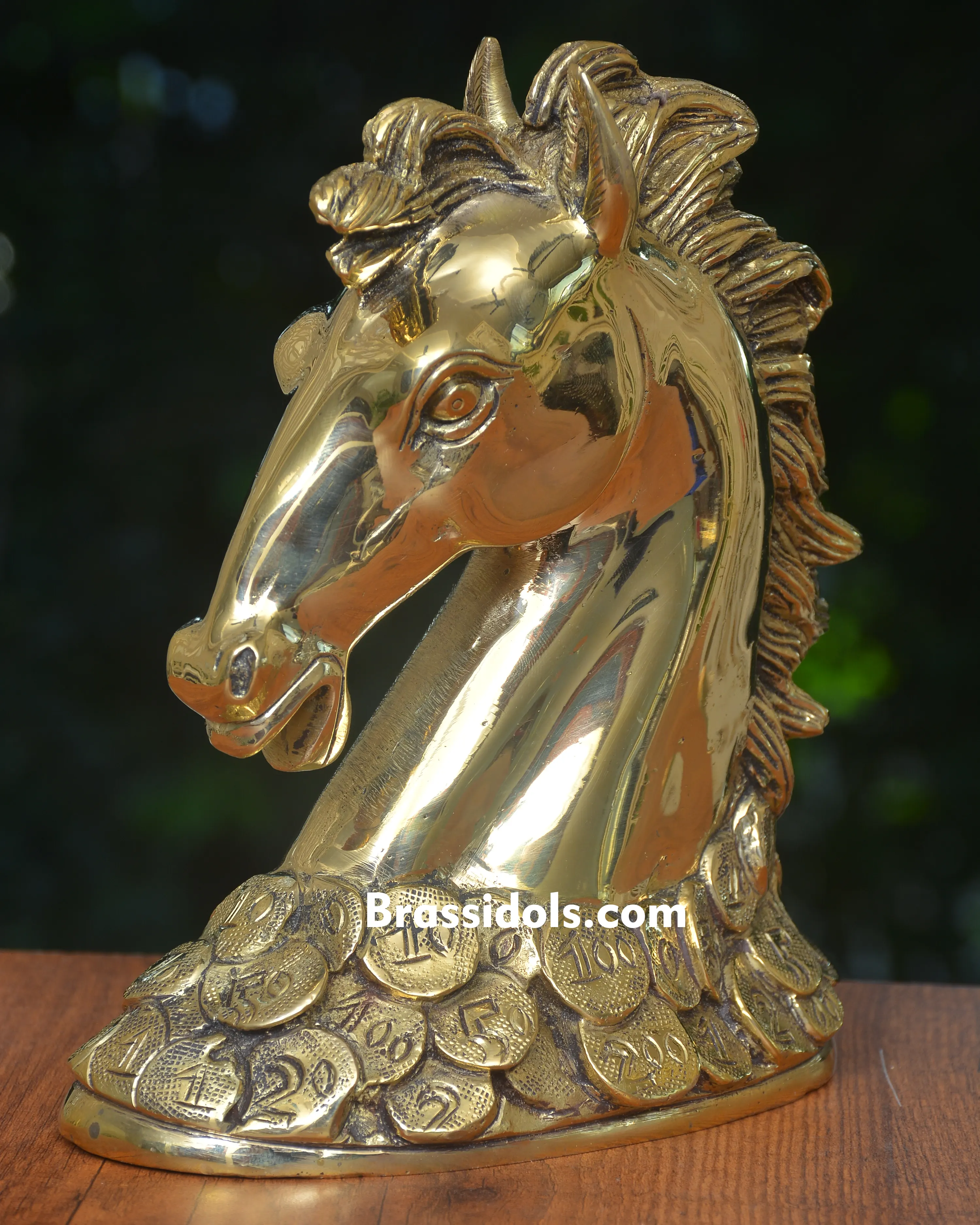 Horse Figurine with Coin Base - 2.00 kg