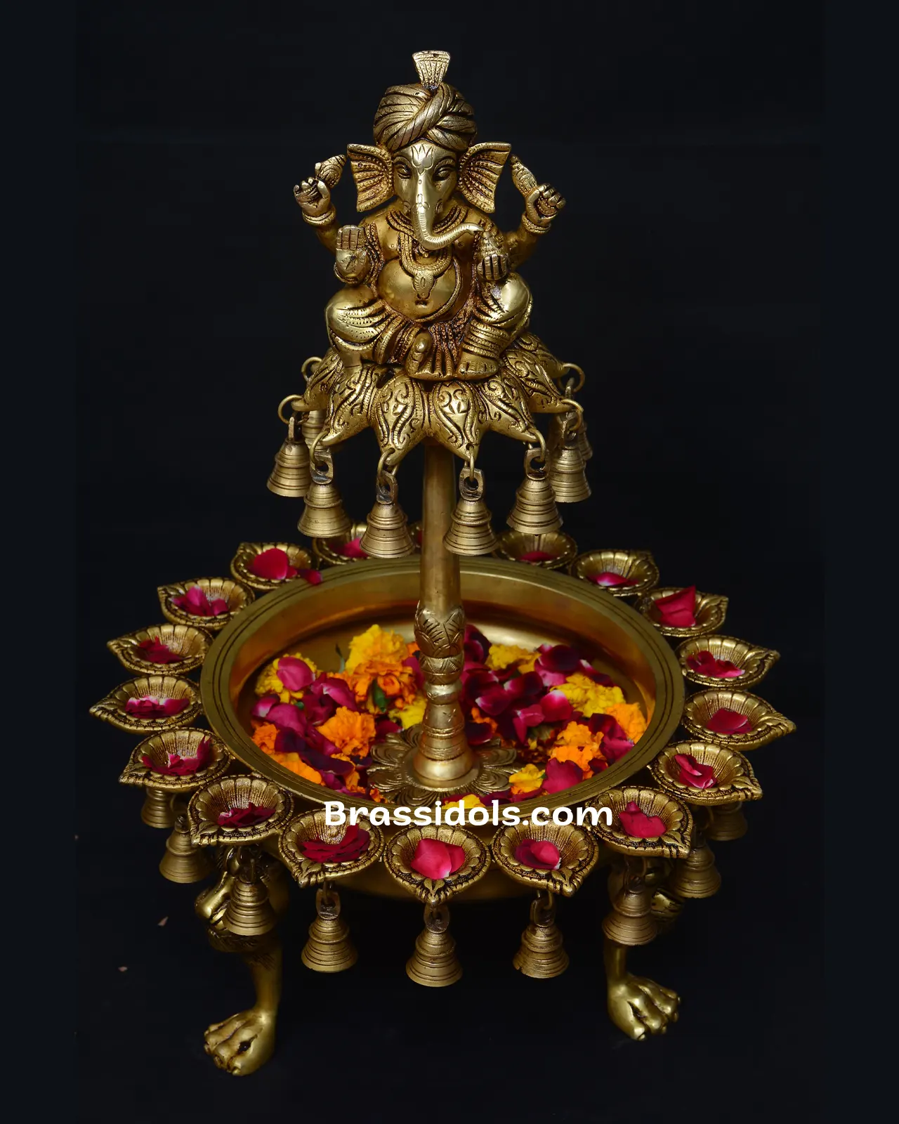 Brass Ganesh Jula Urli