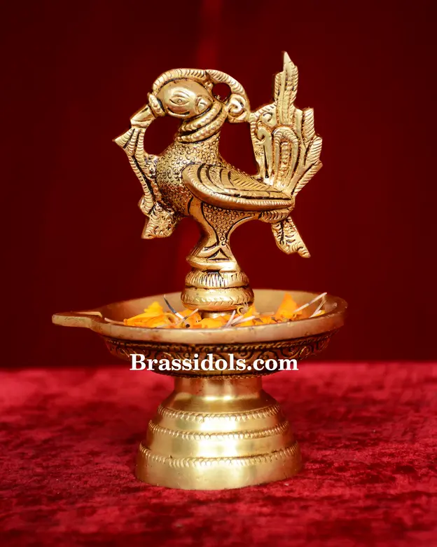 ANNA LAMP WITH SINGLE DEEPAK - secondary