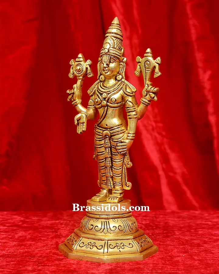 Standing Round Base Tirupati Balaji - secondary