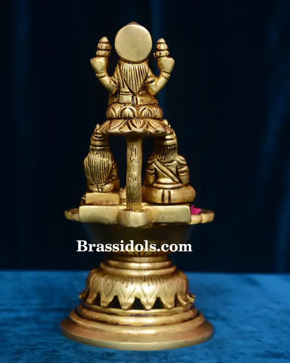 Laxmi Kuber Deepak with Base - secondary