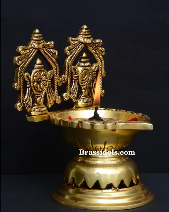 Shank Chakra with Diya - secondary