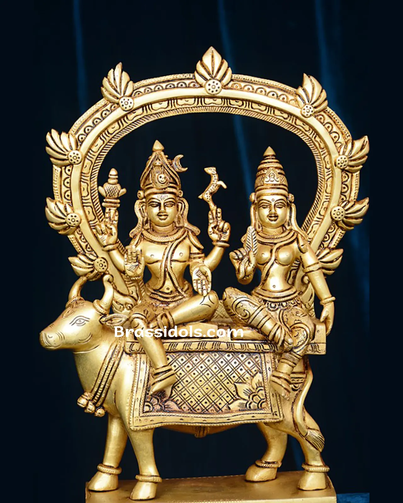 Frame Shiva Pravati with Pradosh - secondary