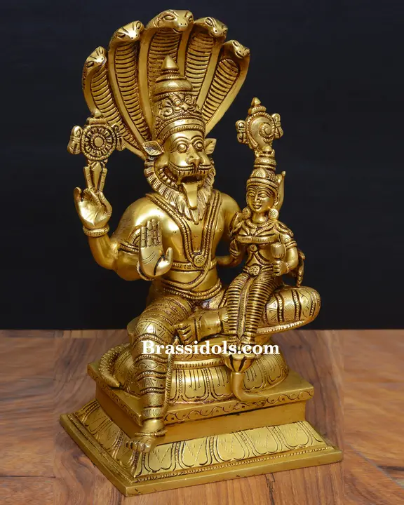 Nag Narsimha Laxmi With Base - secondary