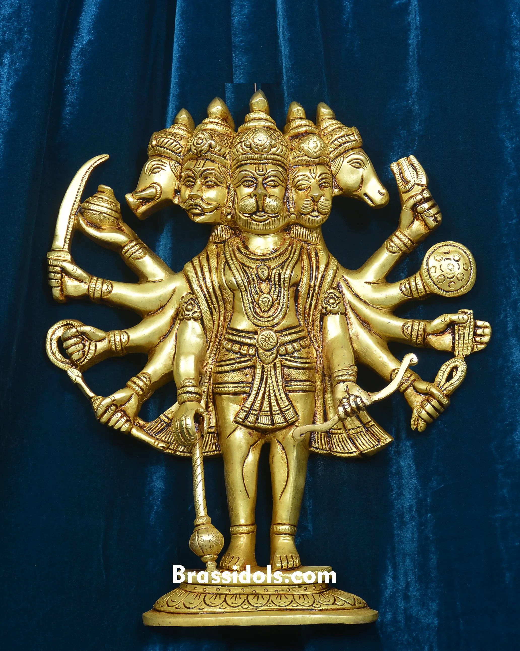 DECOR HANGING PANCHMUKHI HANUMAN PLATE