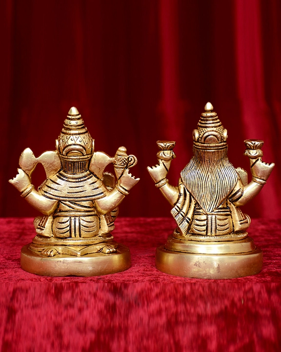 Laxmi Ganesh with Rat - secondary