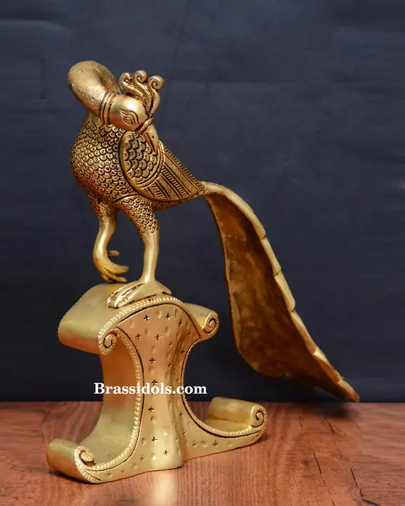 Astalakshmi Peacock Diya - secondary