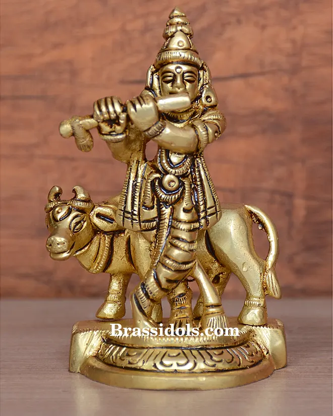 Standing Base Cow Krishna