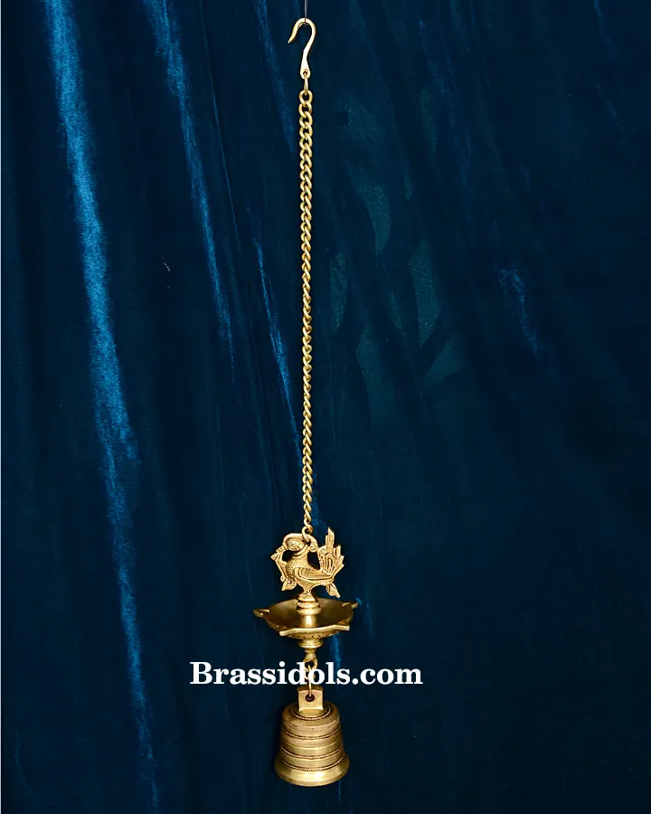 Anna Latkan with bell