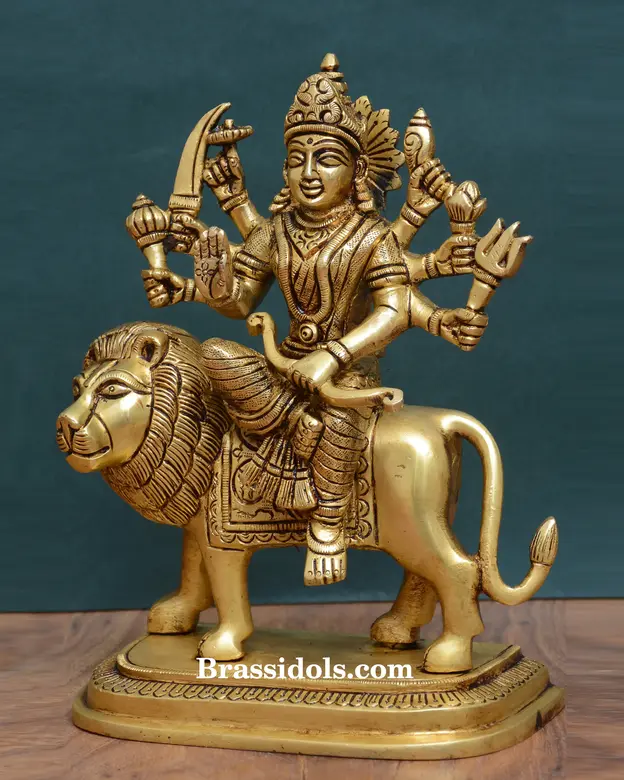 Brass Durga (16 Inch) - secondary