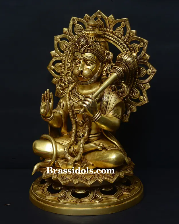 Sitting Hanuman - secondary