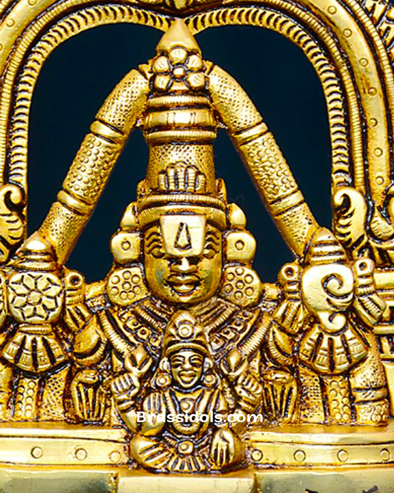 Frame Half Body Balaji with Padmavati - secondary