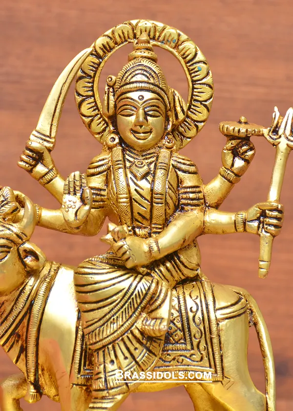 Brass Umiyaa Mata Idol 7 Inches - secondary