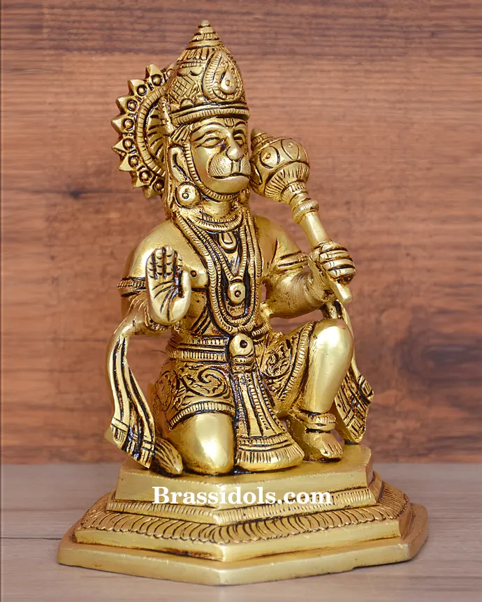 Sitting Hanuman - secondary