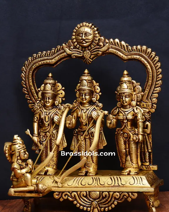 Brass Ram Darbar (11 Inch) - secondary