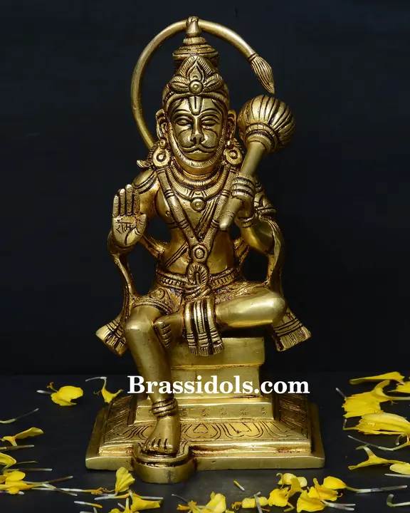 Sitting Hanuman With Base