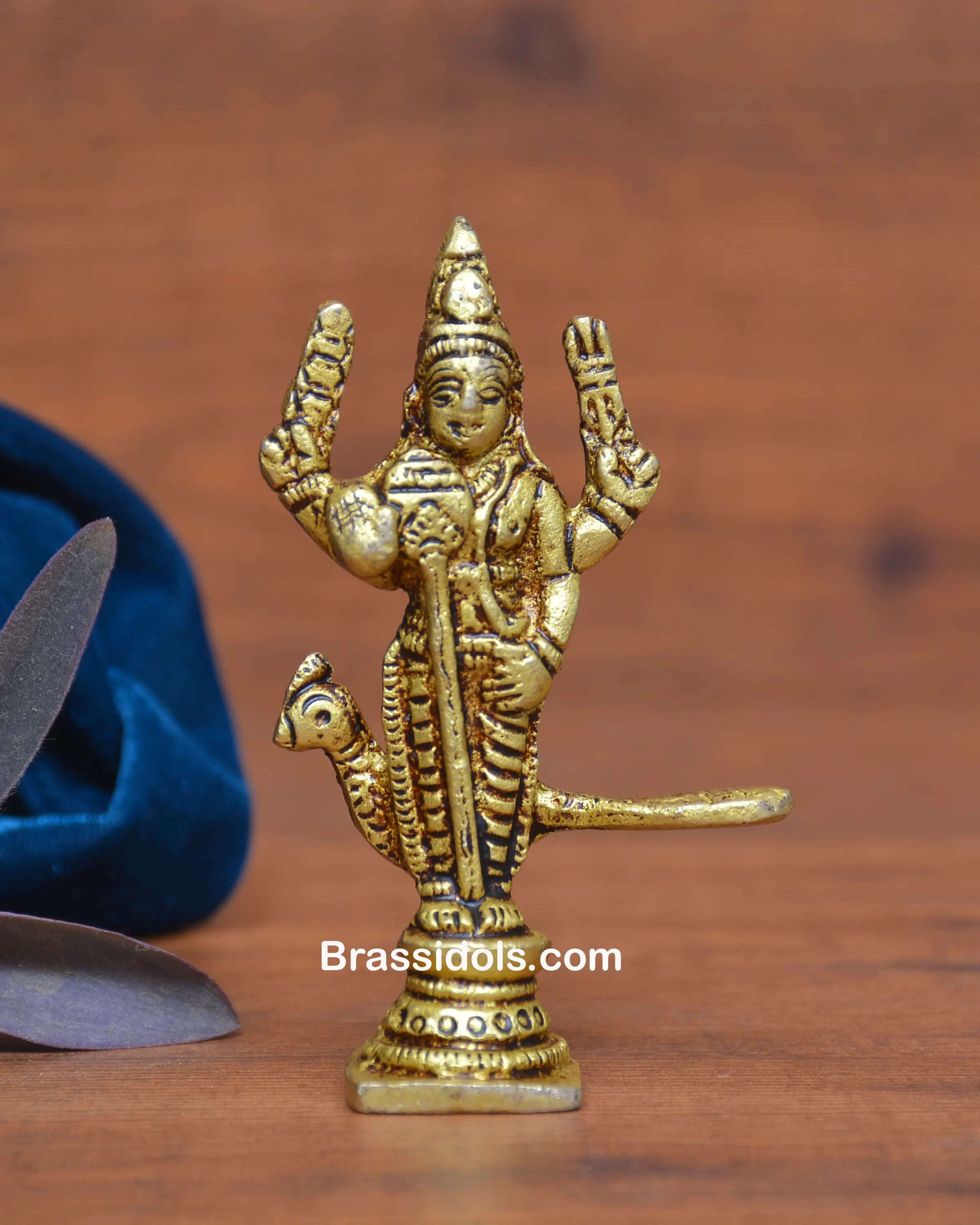 Barss Standing Peacock Murugan 2.5 inch