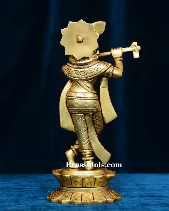 Base with Fluting Krishna - secondary